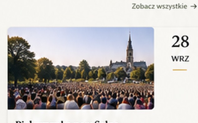 Dziękujemy za piękne dożynki parafialne